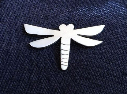 Picture of Sterling Dragonfly pin/tie tack