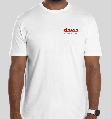 Picture of AIAA MU White Unisex Logo T-Shirt