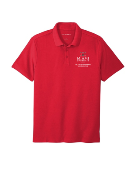 Picture of Miami University College of Engineering and Computing Unisex Embroidered Collared Shirt