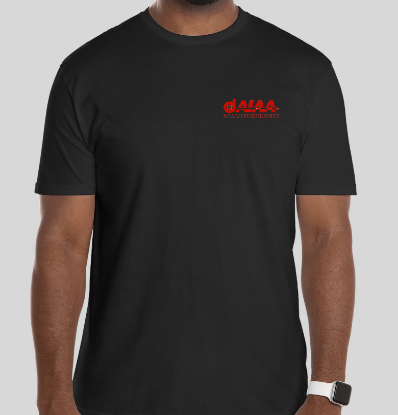 Picture of AIAA MU Black Unisex Logo T-Shirt