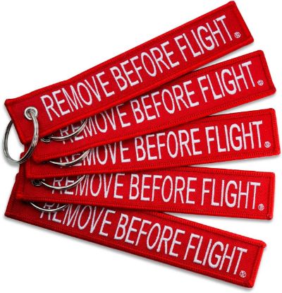 Picture of Remove Before Flight Key Chain Tag