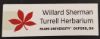 Picture of Sticker: Willard Sherman Turrell Herbarium